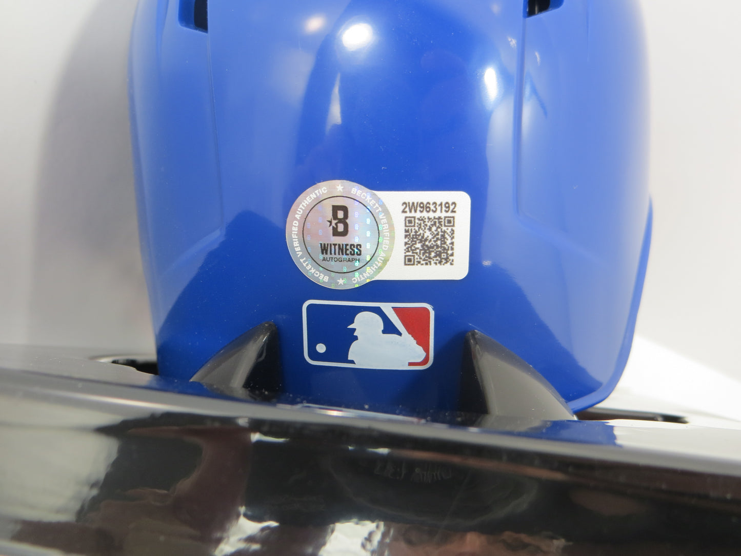 SEBASTIAN WALCOTT SIGNED TEXAS RANGERS MINI RAWLINGS BATTING HELMET BAS