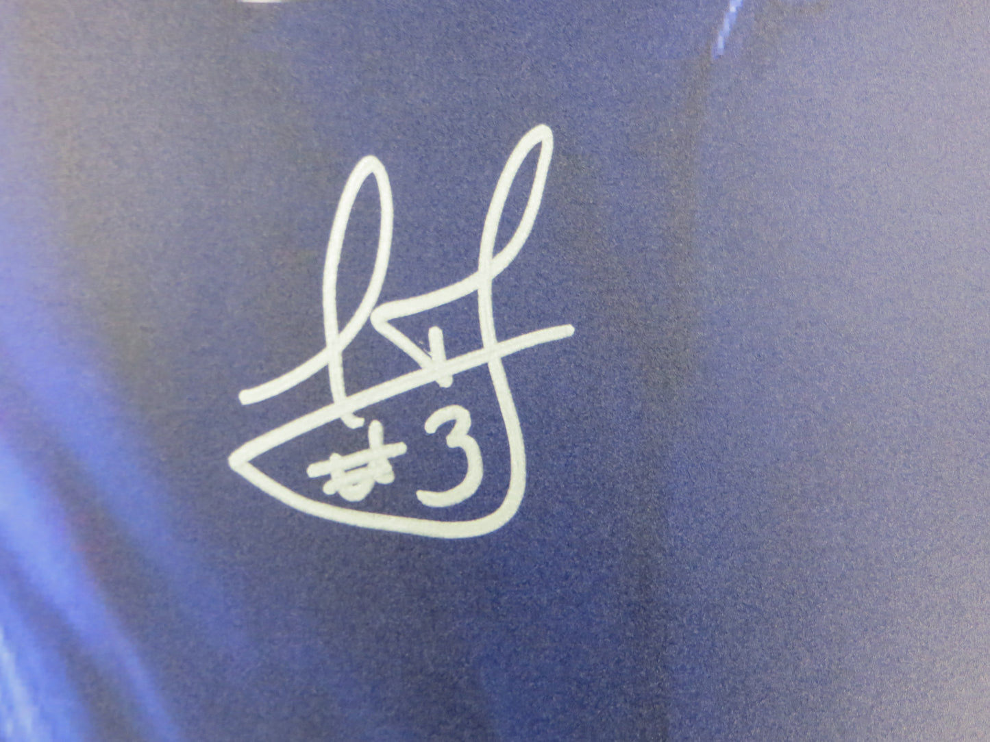 LEODY TAVERAS TEXAS RANGERS SIGNED 24x36 Dallas Card Show FOAM BOARD BAS