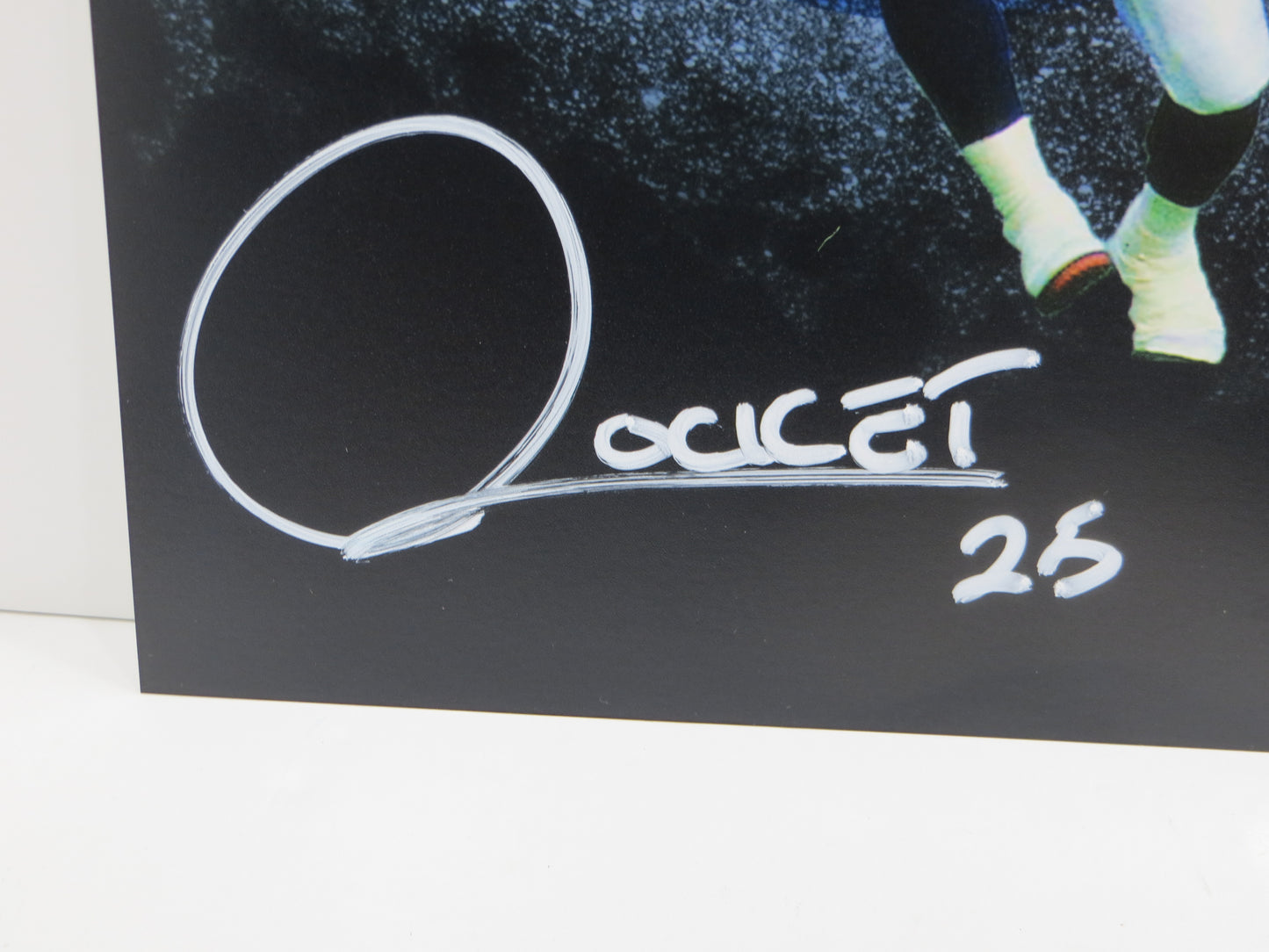 RAGHIB ROCKET ISMAIL TORONTO ARGONAUTS SIGNED 8x10 PHOTO LOGO BAS