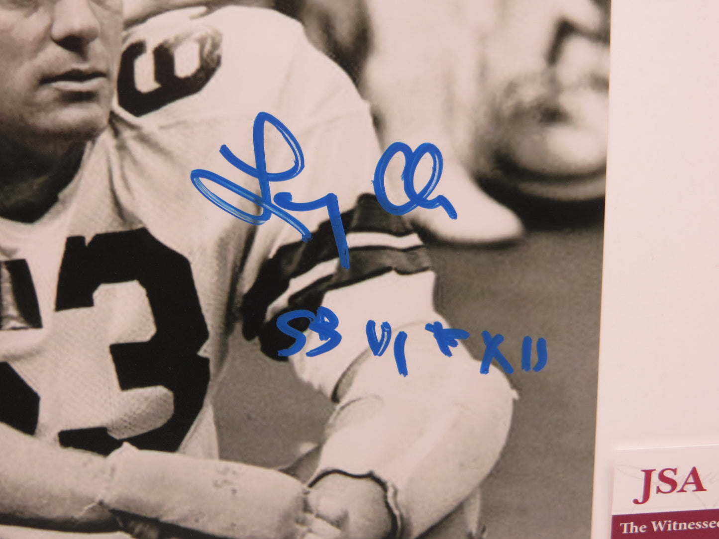 LARRY COLE Dallas Cowboys SIGNED 8x10 PHOTO w/SB VI & XII JSA COA