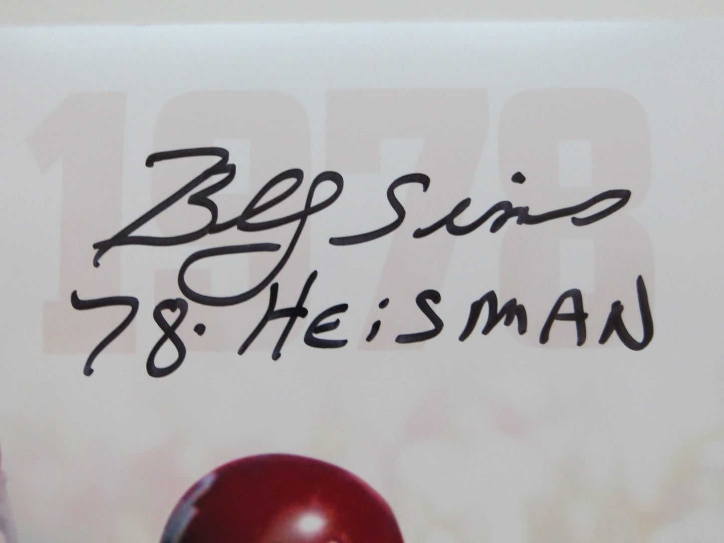 OKLAHOMA OU SOONERS HEISMAN BILLY SIMS STEVE OWENS JASON WHITE SIGNED Custom 16x20 BAS