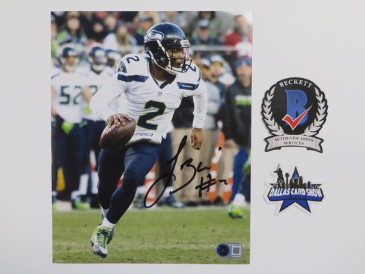 TREVONE BOYKIN SEATTLE SEAHAWKS SIGNED 8x10 PHOTO TCU BAS