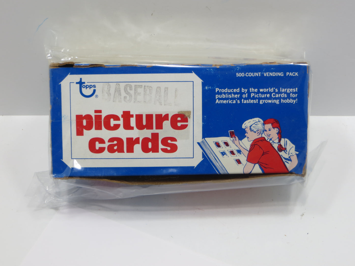 1981 TOPPS BASEBALL VENDING EMPTY BOX