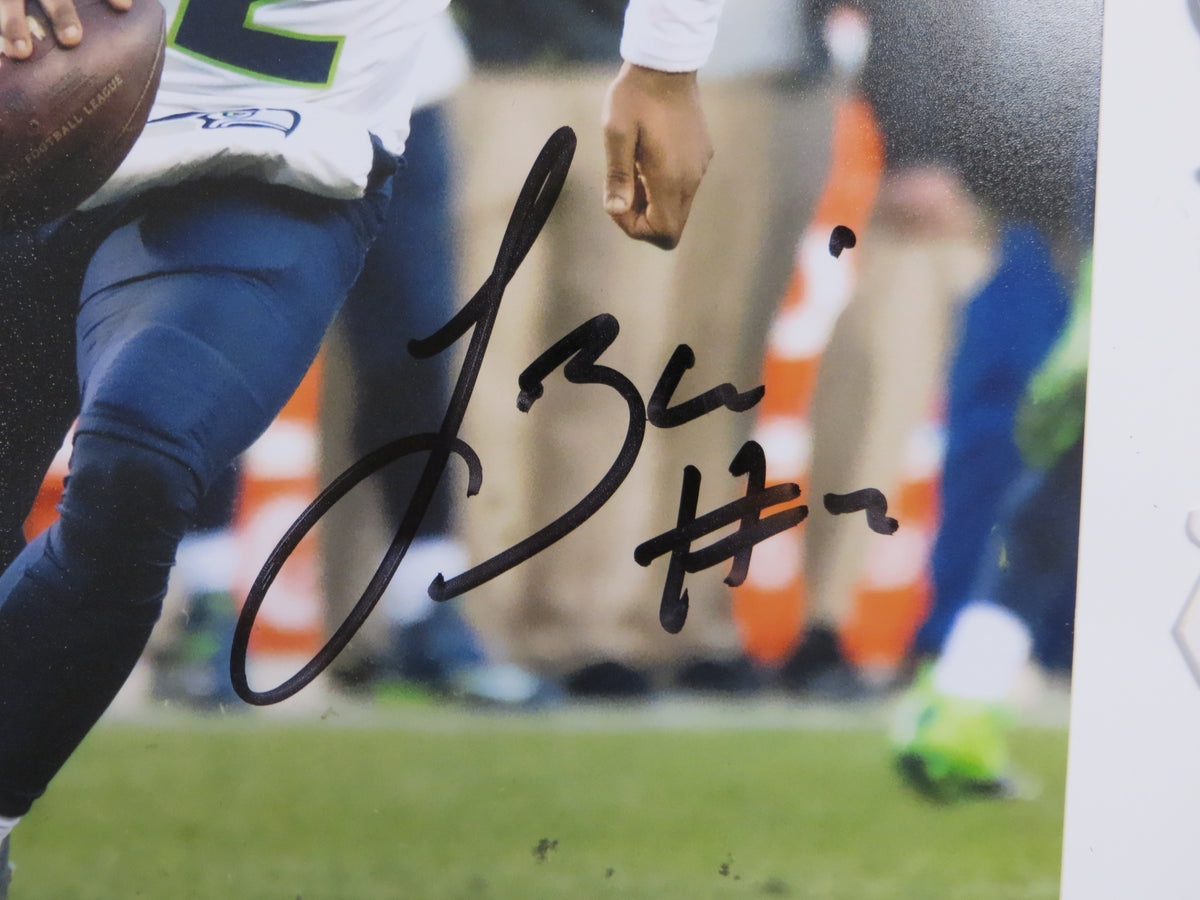 TREVONE BOYKIN SEATTLE SEAHAWKS SIGNED 8x10 PHOTO TCU BAS