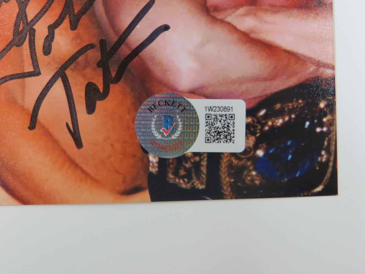 INVESTABILIA by the DALLAS CARD SHOW SIGNED 8x10 Red PHOTO Von Erich +MORE BAS