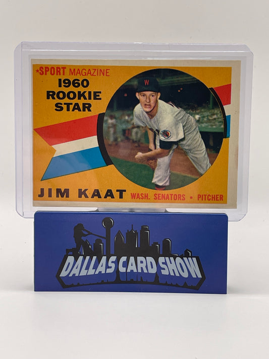 1960 Topps Set-Break #136 Jim Kaat