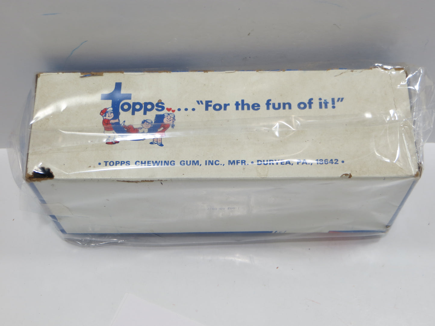 1981 TOPPS BASEBALL VENDING EMPTY BOX