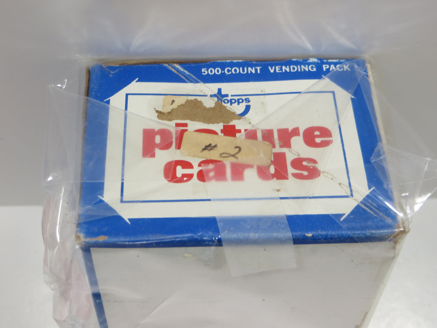 1981 TOPPS BASEBALL VENDING EMPTY BOX