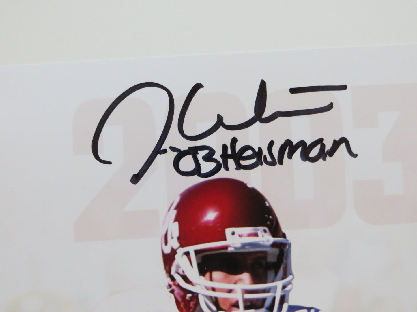 OKLAHOMA OU SOONERS HEISMAN BILLY SIMS STEVE OWENS JASON WHITE SIGNED Custom 16x20 BAS