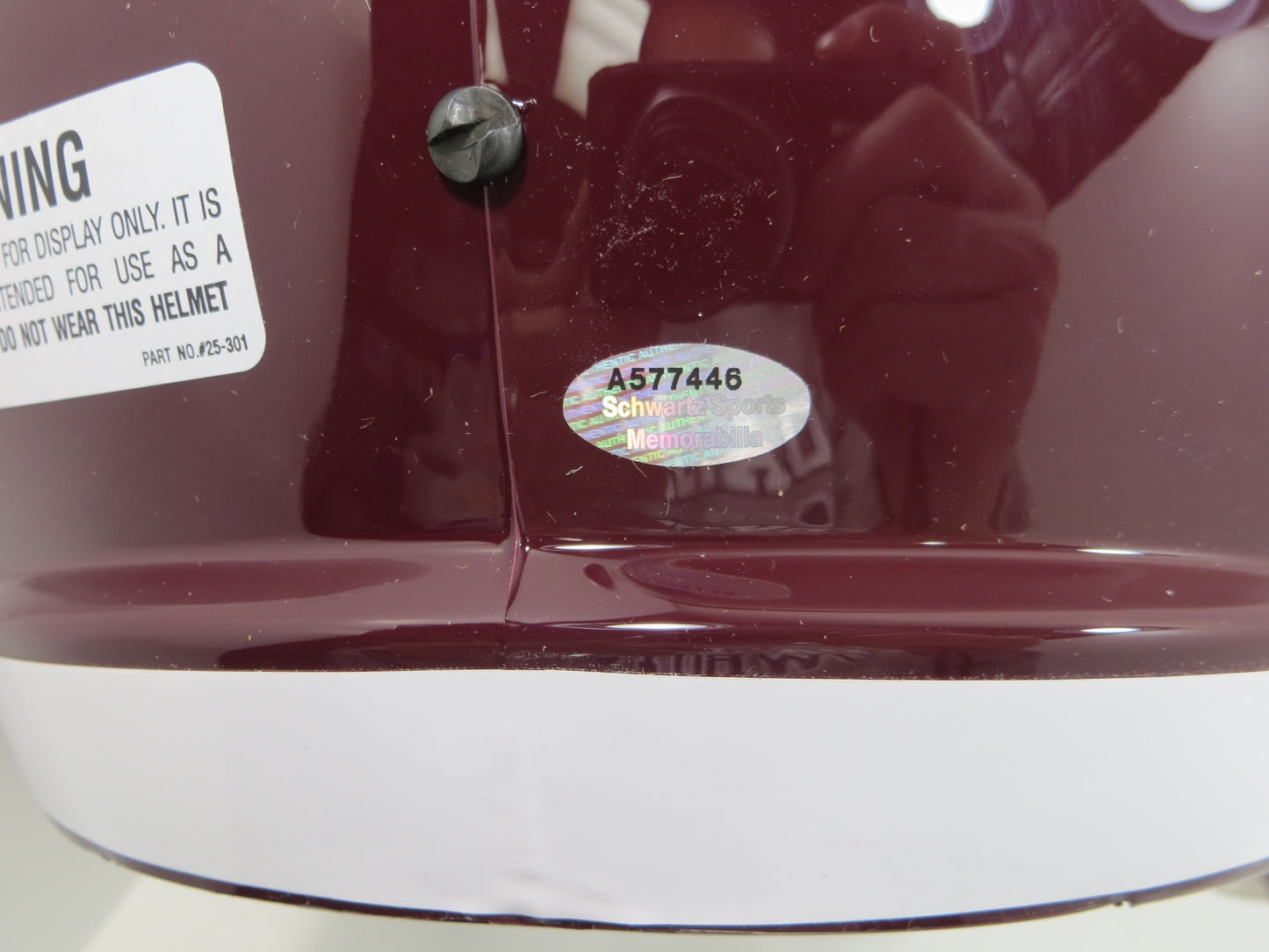 JOHNNY MANZIEL TEXAS A&M AGGIES SIGNED RIDDELL SPEED FULL SIZE HELMET Schwartz