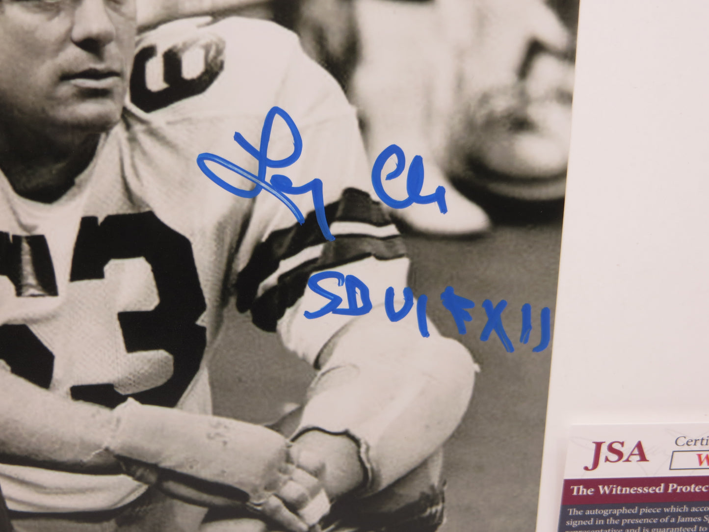 LARRY COLE Dallas Cowboys SIGNED 8x10 PHOTO w/SB VI & XII JSA COA