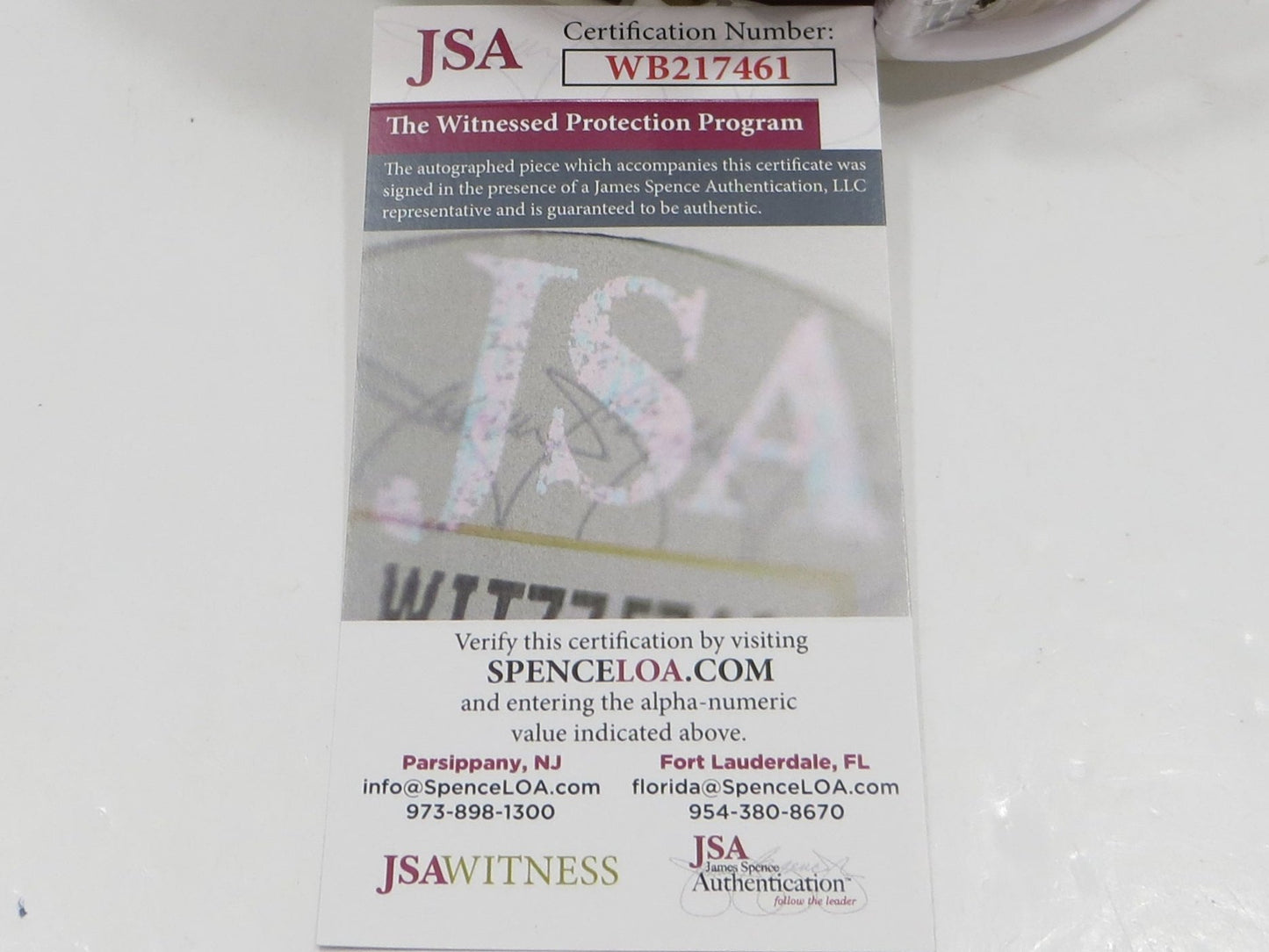 DARREN McFADDEN SIGNED ARKANSAS RAZORBACKS Riddell MINI HELMET wRunDMC BAS