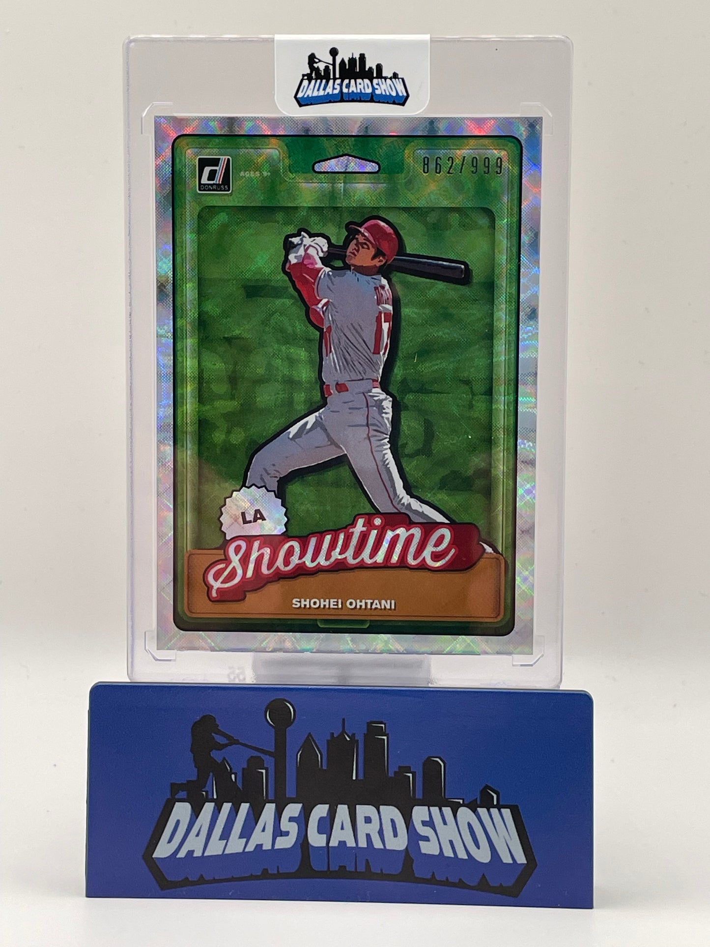 2019 Panini Donruss #N6 Shohei Ohtani Vector Nicknames "Showtime" Dodgers