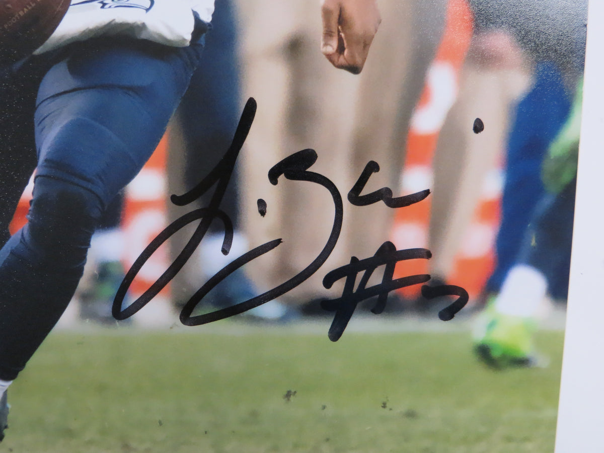 TREVONE BOYKIN SEATTLE SEAHAWKS SIGNED 8x10 PHOTO TCU BAS