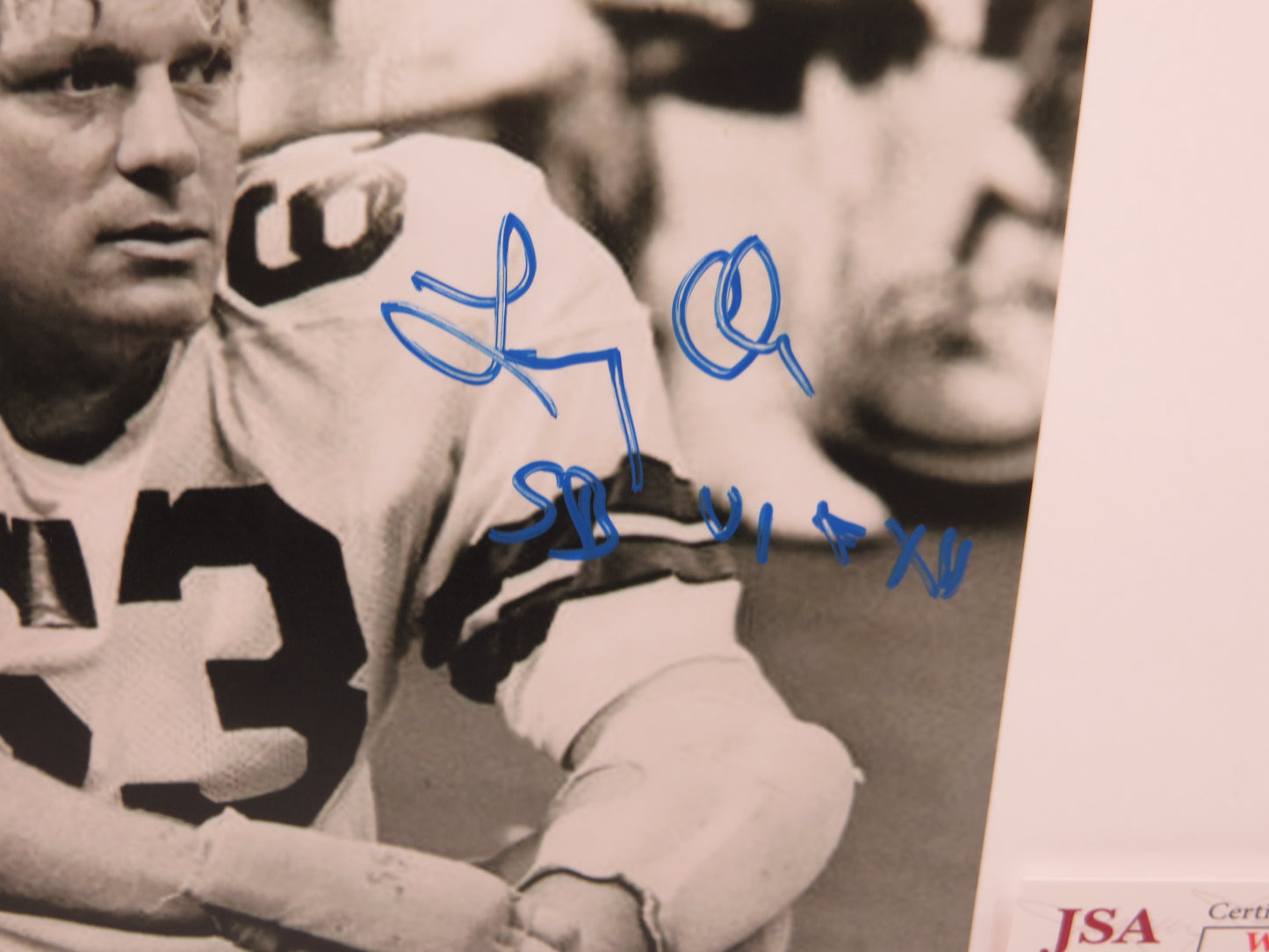 LARRY COLE Dallas Cowboys SIGNED 8x10 PHOTO w/SB VI & XII JSA COA