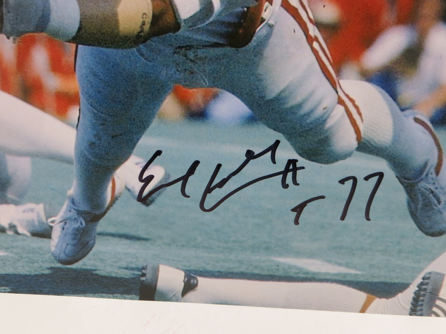 EARL CAMPBELL Texas Longhorns SIGNED 16x20 PHOTO w/HT 77 Houston Oilers BAS