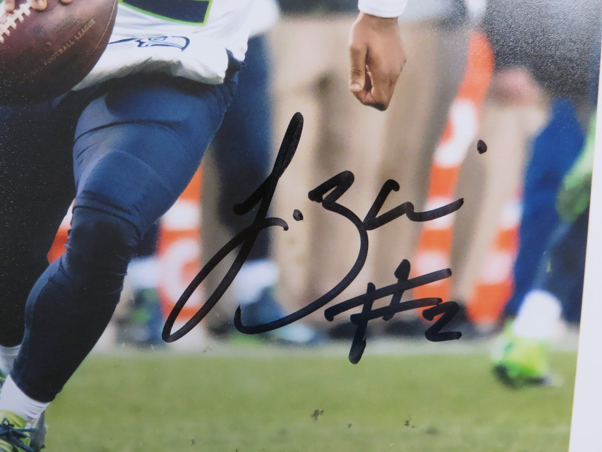 TREVONE BOYKIN SEATTLE SEAHAWKS SIGNED 8x10 PHOTO TCU BAS