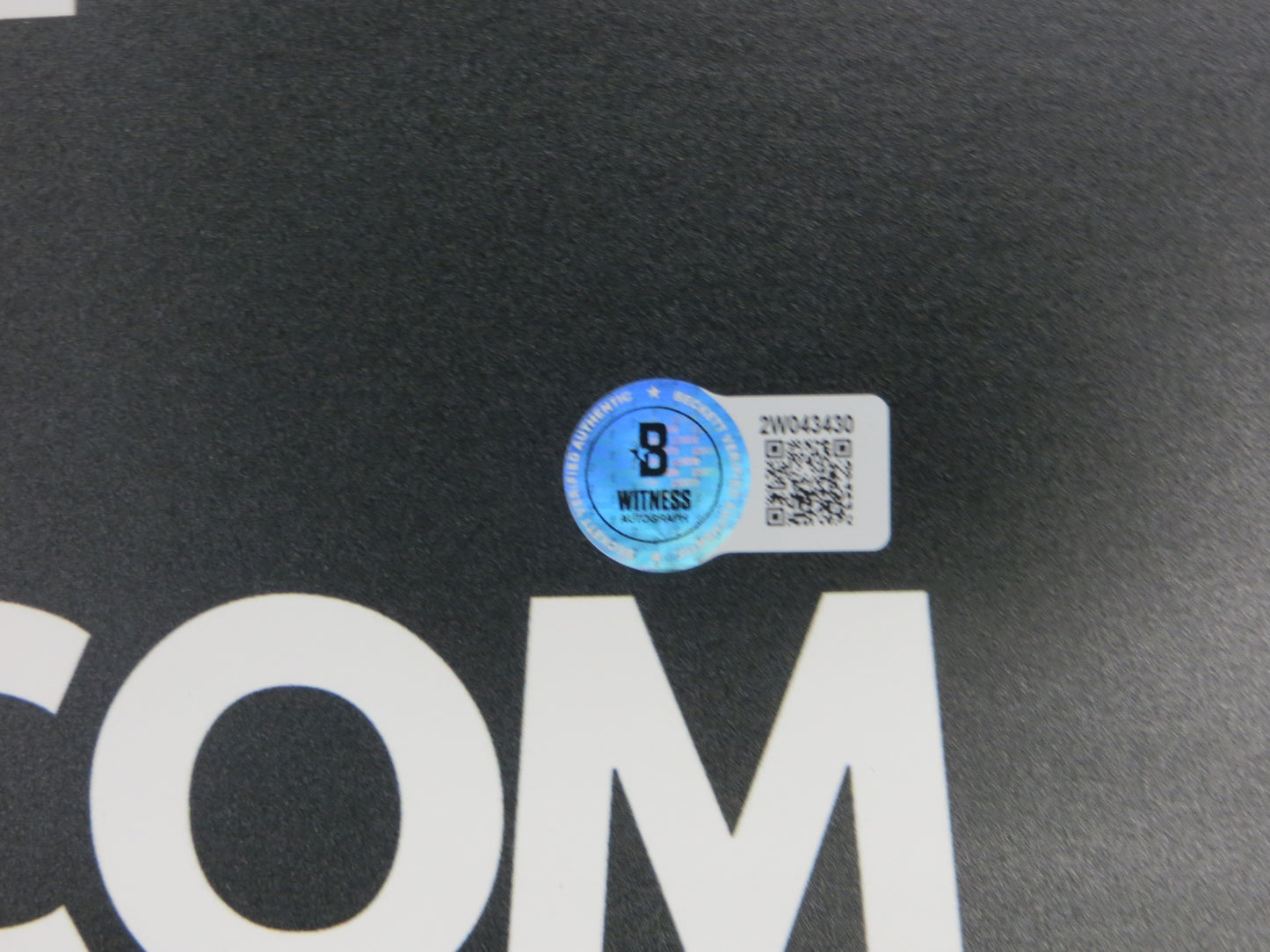 IAN KINSLER TEXAS RANGERS SIGNED 24x36 Dallas Card Show FOAM BOARD BAS COA