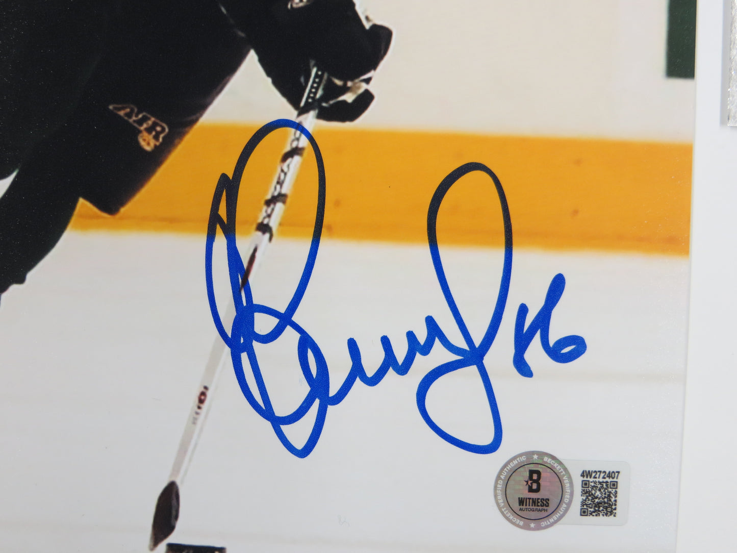 SERGEI ZUBOV DALLAS STARS SIGNED On Ice PHOTO Soviet Union RUSSIA BAS