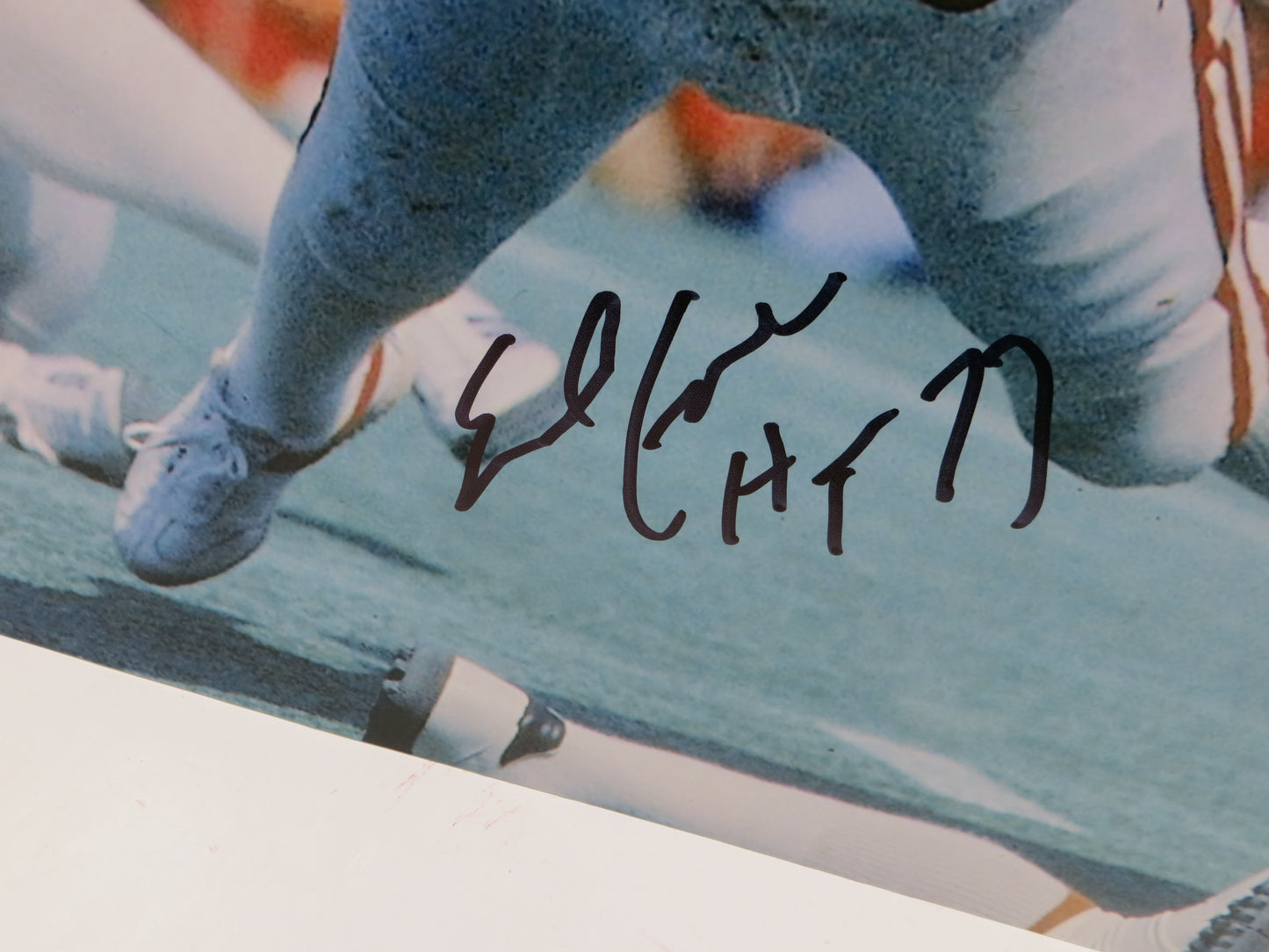 EARL CAMPBELL Texas Longhorns SIGNED 16x20 PHOTO w/HT 77 Houston Oilers BAS