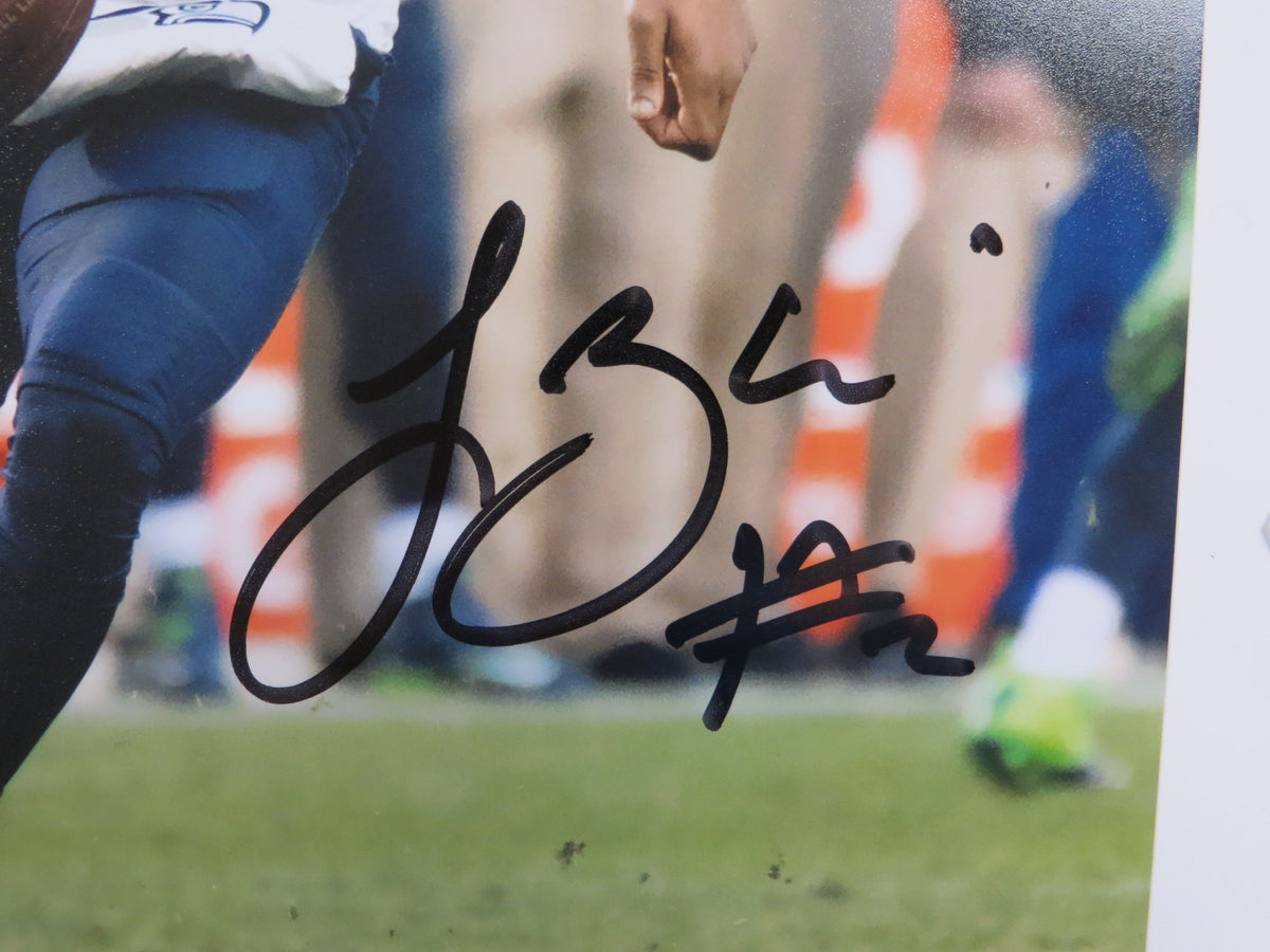 TREVONE BOYKIN SEATTLE SEAHAWKS SIGNED 8x10 PHOTO TCU BAS