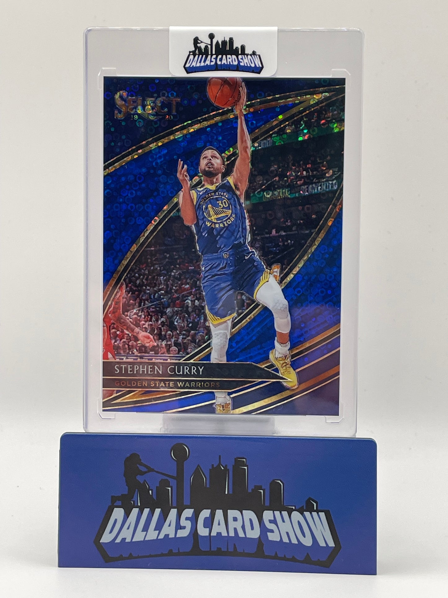 2019-20 Panini Select Fast Break #207 Stephen Curry Blue /25