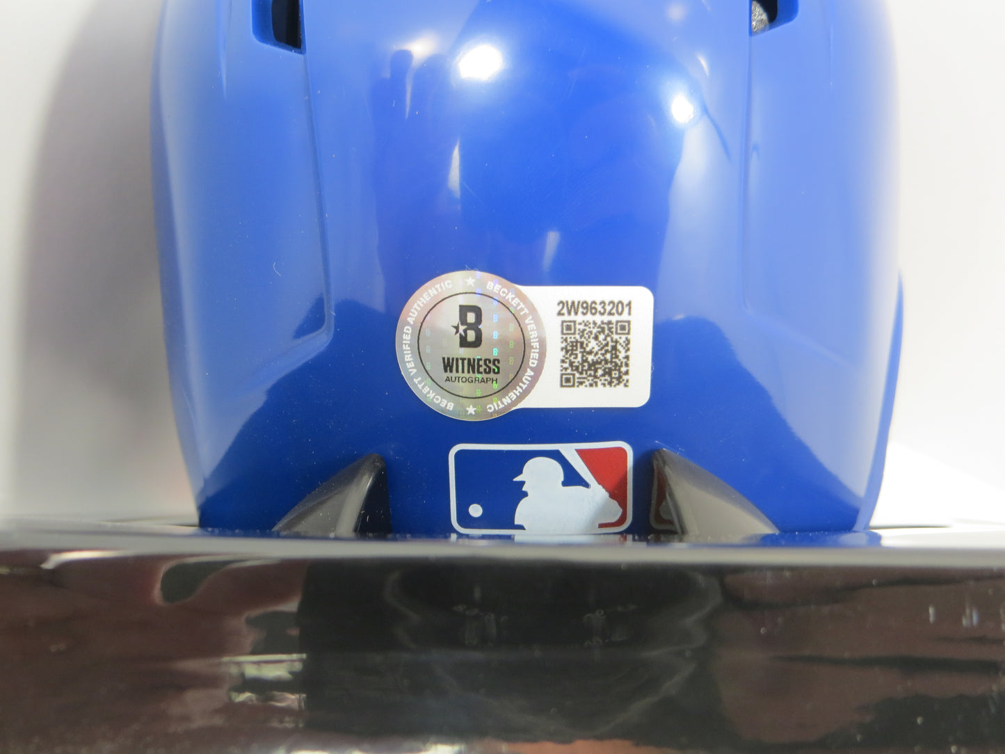 SEBASTIAN WALCOTT SIGNED TEXAS RANGERS MINI RAWLINGS BATTING HELMET BAS