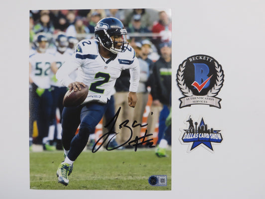 TREVONE BOYKIN SEATTLE SEAHAWKS SIGNED 8x10 PHOTO TCU BAS