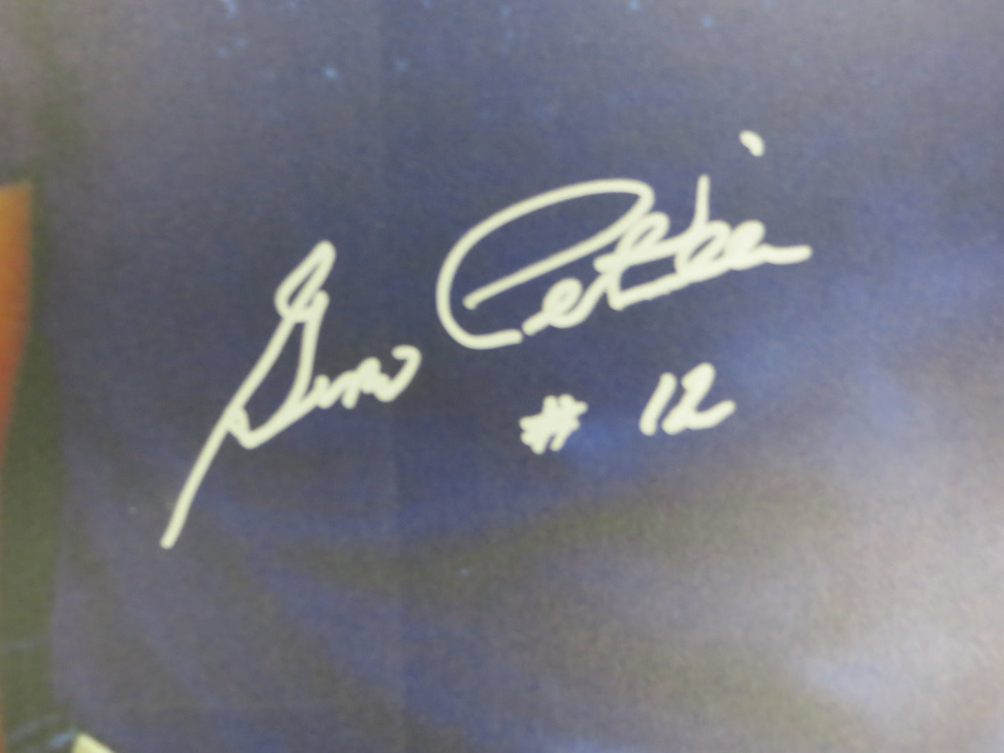 GENO PETRALLI Texas Rangers SIGNED 24x36 Dallas Card Show FOAM BOARD