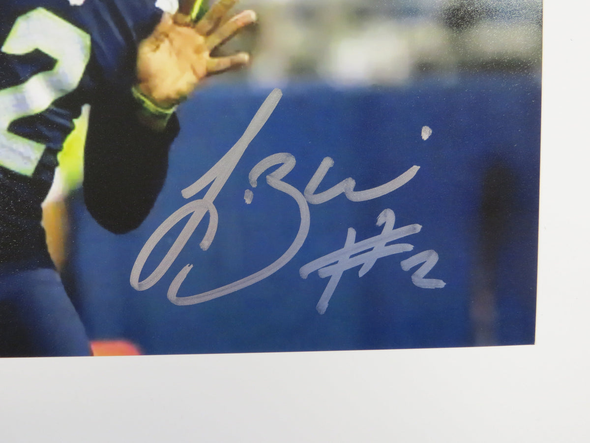 TREVONE BOYKIN SEATTLE SEAHAWKS SIGNED 8x10 PHOTO Passing TCU BAS