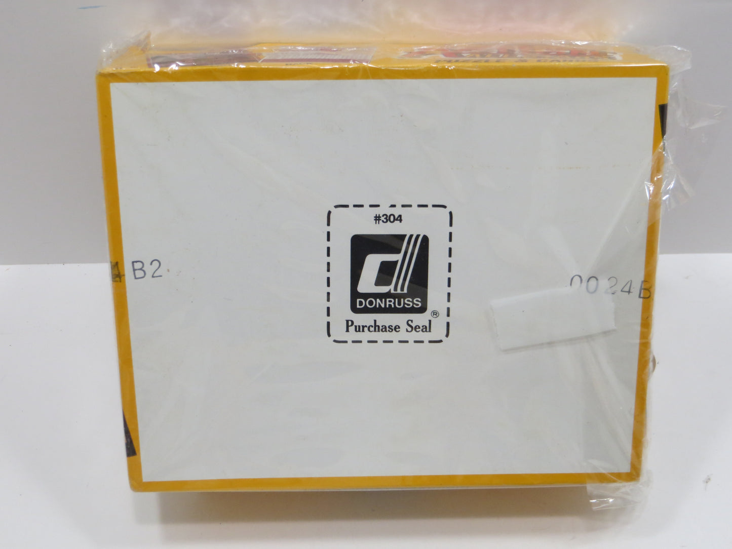 1984 DONRUSS BASEBALL ACTION ALL STARS EMPTY BOX Lot of 2 BOXES