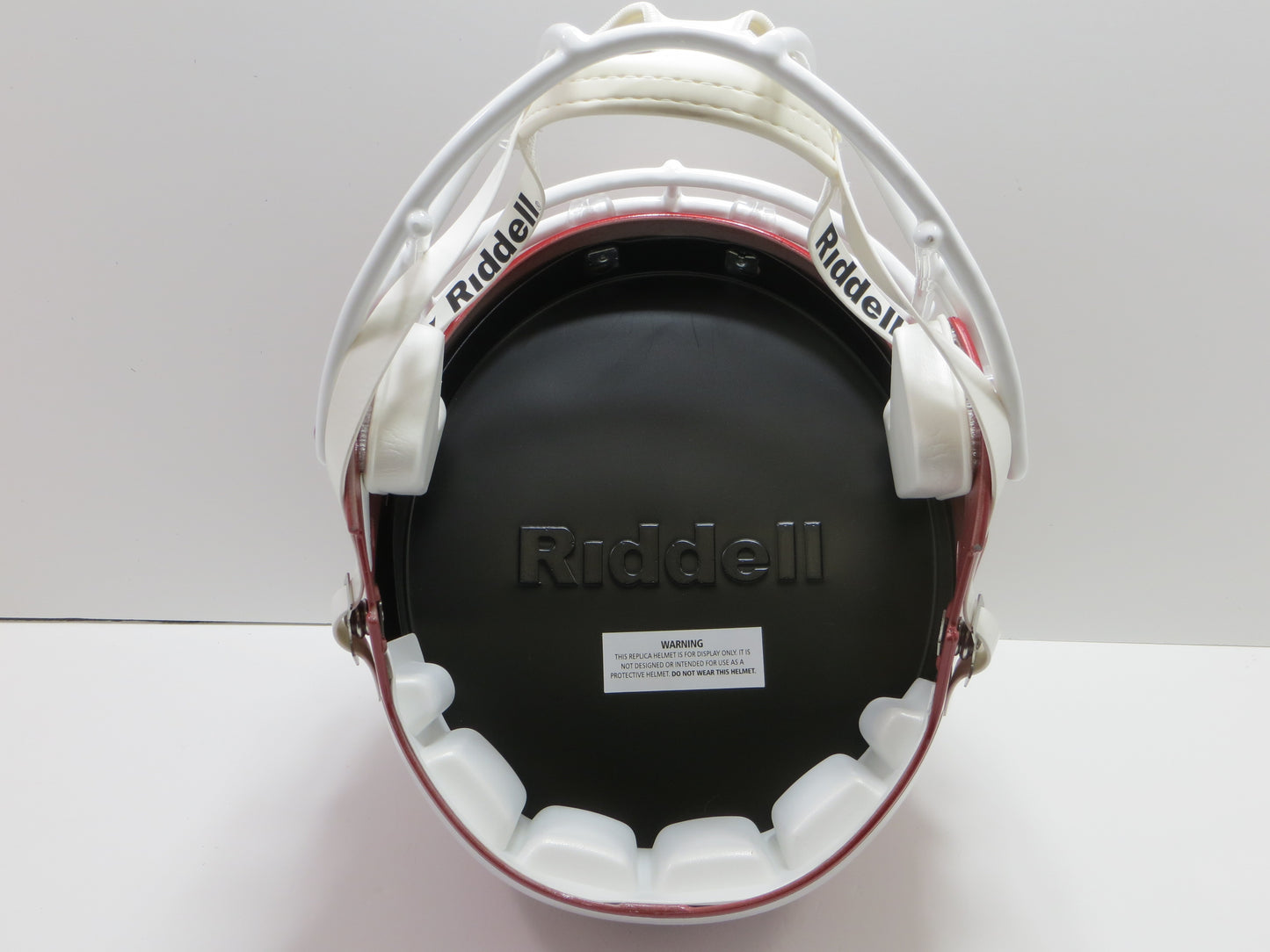 BARRY SWITZER SIGNED ARKANSAS RAZORBACKS FULL SIZE HELMET w/WooPig OU BAS