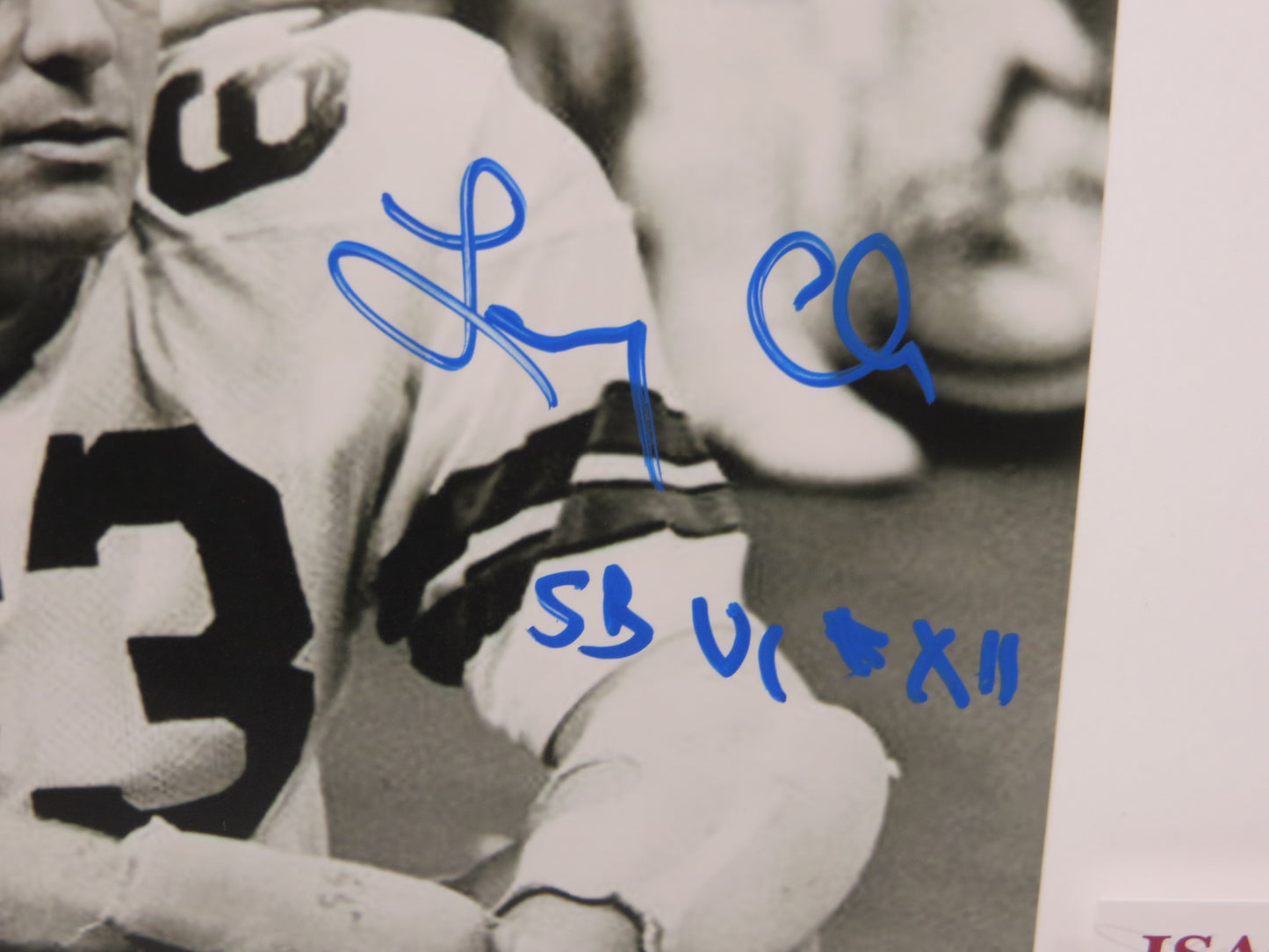 LARRY COLE Dallas Cowboys SIGNED 8x10 PHOTO w/SB VI & XII JSA COA