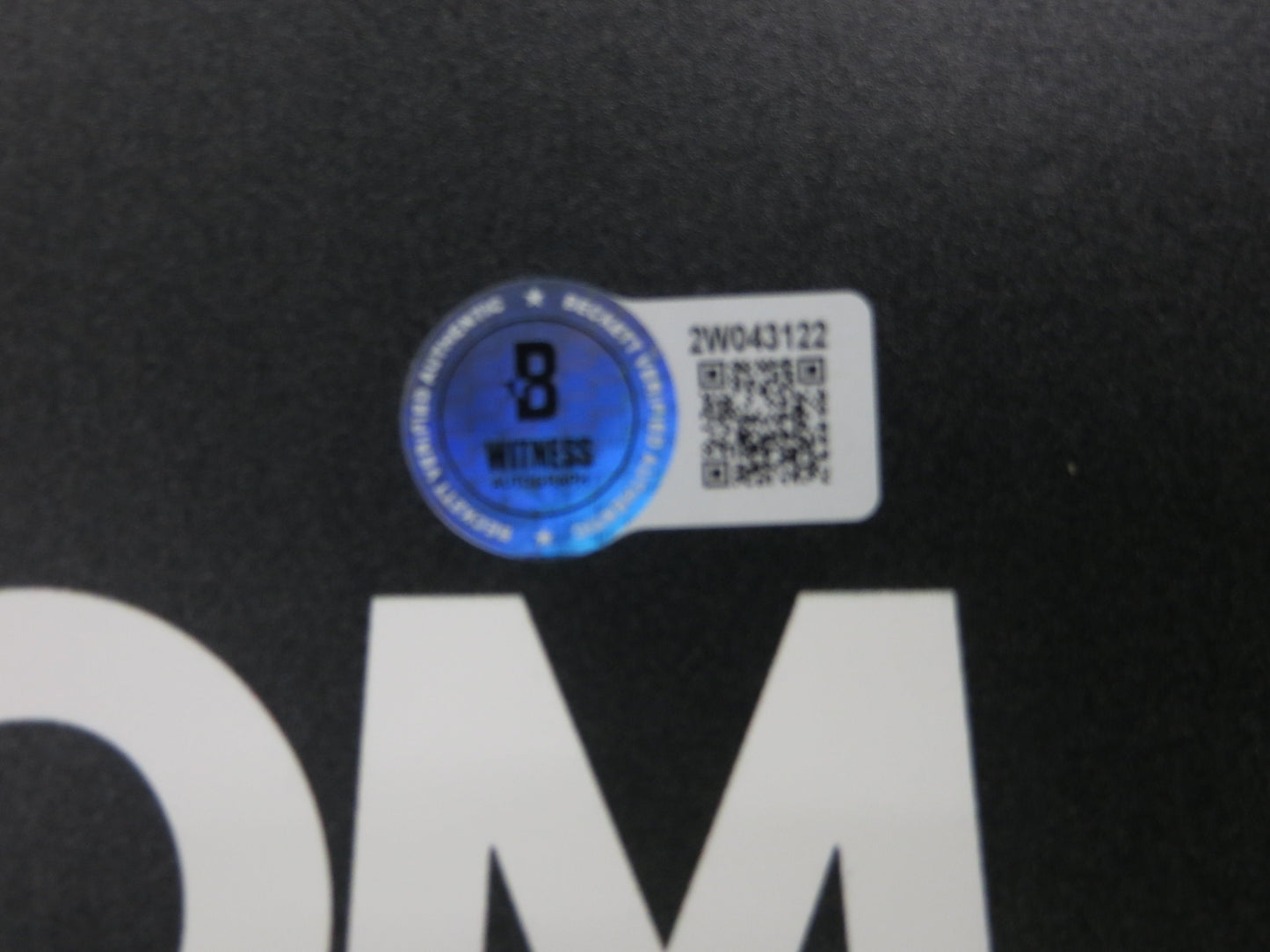 KEVIN MENCH TEXAS RANGERS SIGNED 24x36 Dallas Card Show FOAM BOARD BAS COA