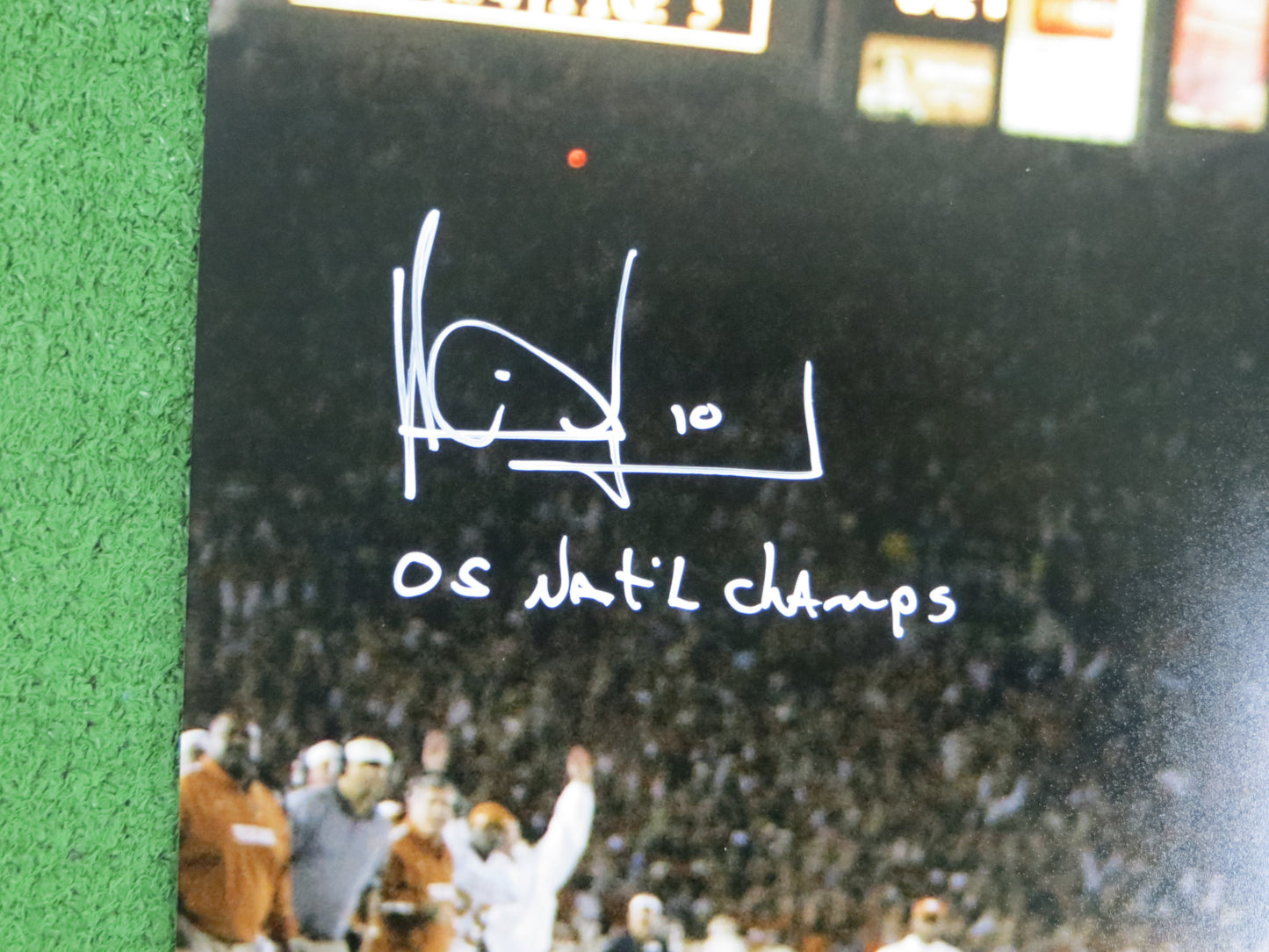 VINCE YOUNG TEXAS LONGHORNS SIGNED 16x20 PHOTO w/INSC JSA COA (Copy)