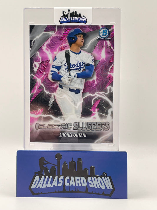 2026 Bowman Chrome ES-18 Shohei Ohtani Electric Sluggers Purple /199