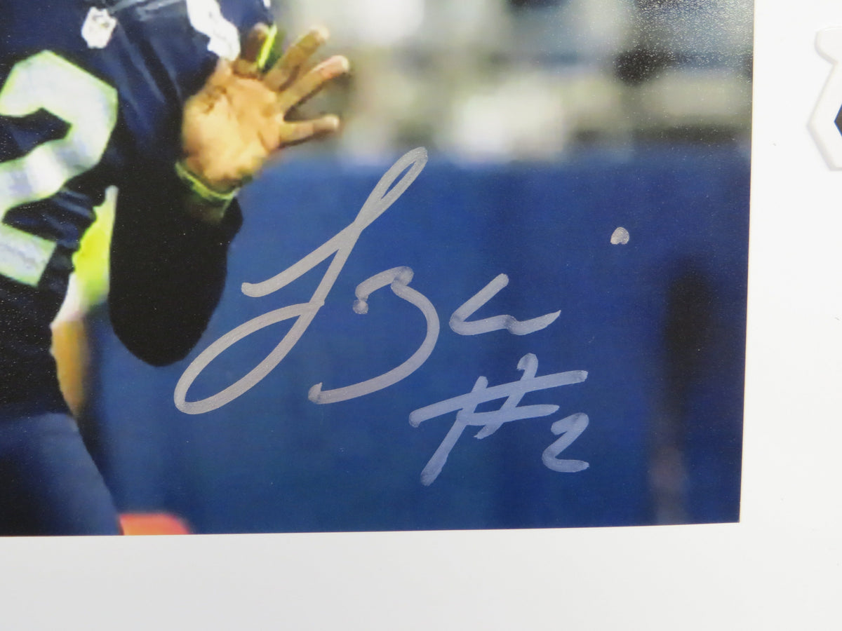 TREVONE BOYKIN SEATTLE SEAHAWKS SIGNED 8x10 PHOTO Passing TCU BAS