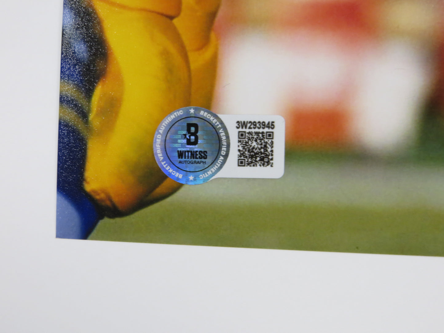 RICKEY JACKSON NEW ORLEANS SAINTS SIGNED 8x10 PHOTO vs RAMS Pitt Panthers BAS