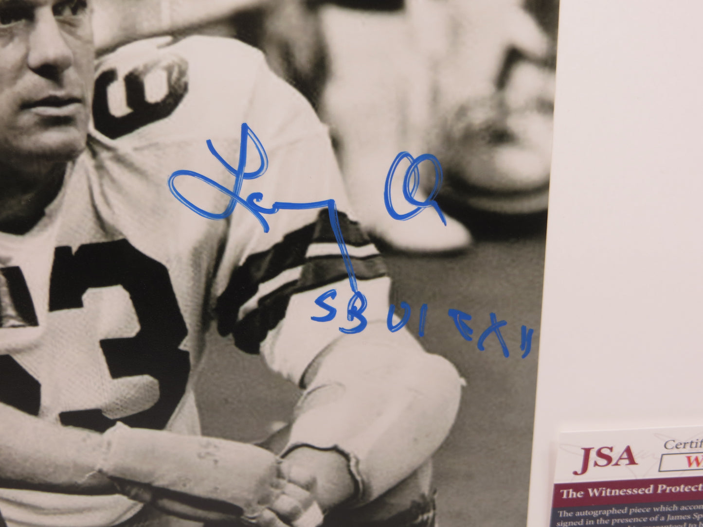 LARRY COLE Dallas Cowboys SIGNED 8x10 PHOTO w/SB VI & XII JSA COA