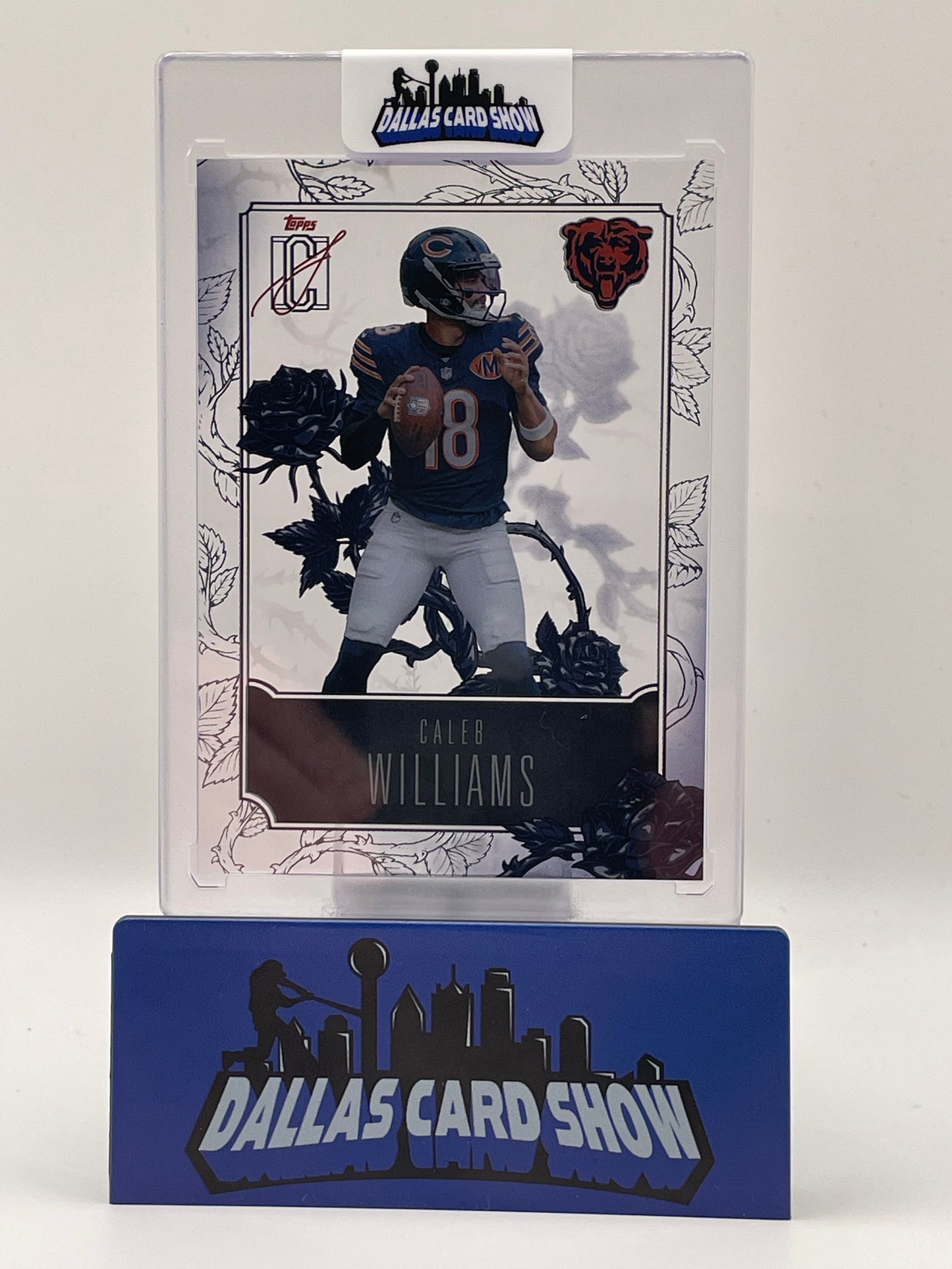 2025 Topps Signature Class Caleb Williams Roses SP #ROSES-1 Bears