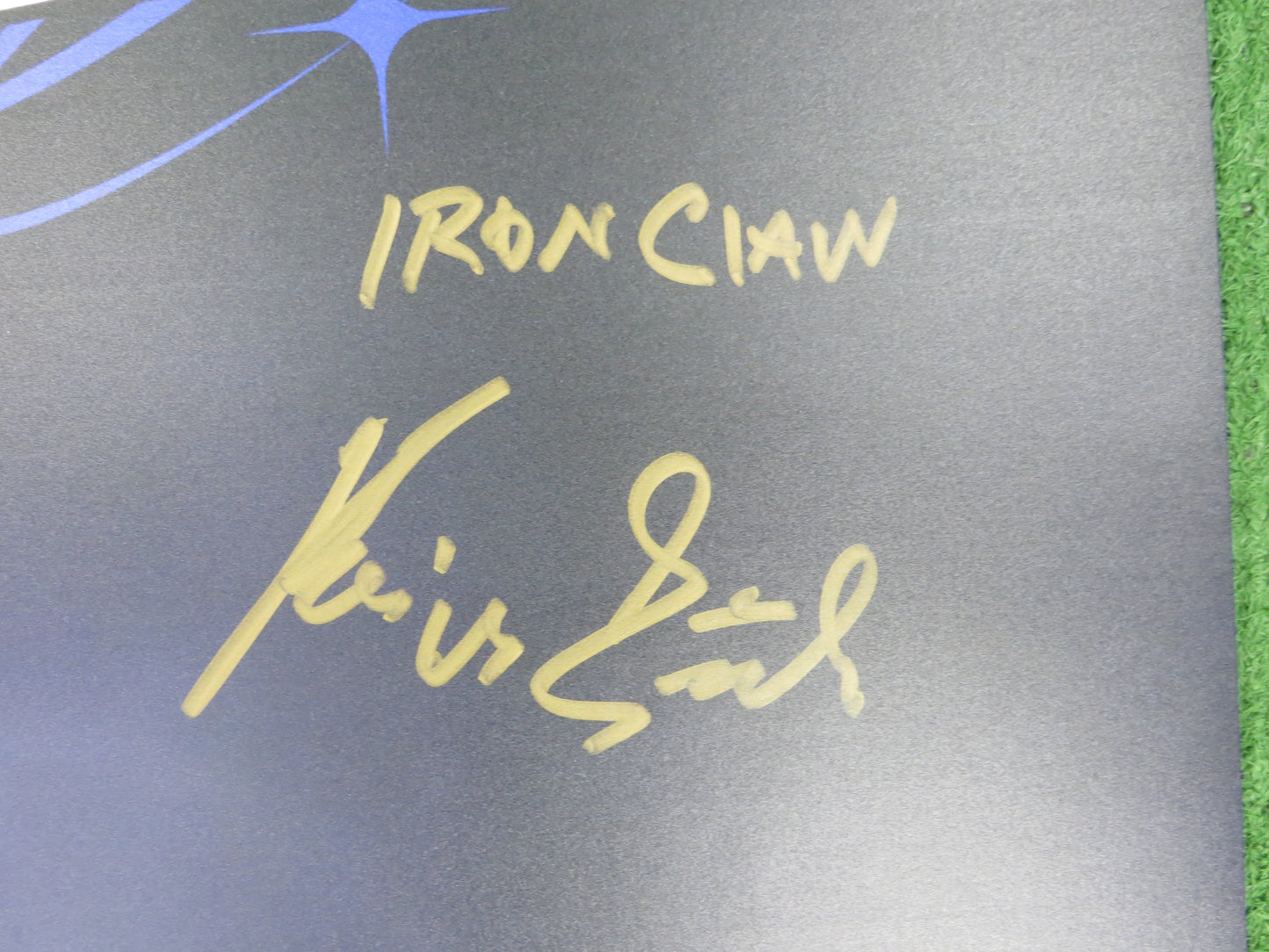 KEVIN VON ERICH SIGNED 24x36 Investabilia Dallas Card Show FOAM BOARD BAS COA 2