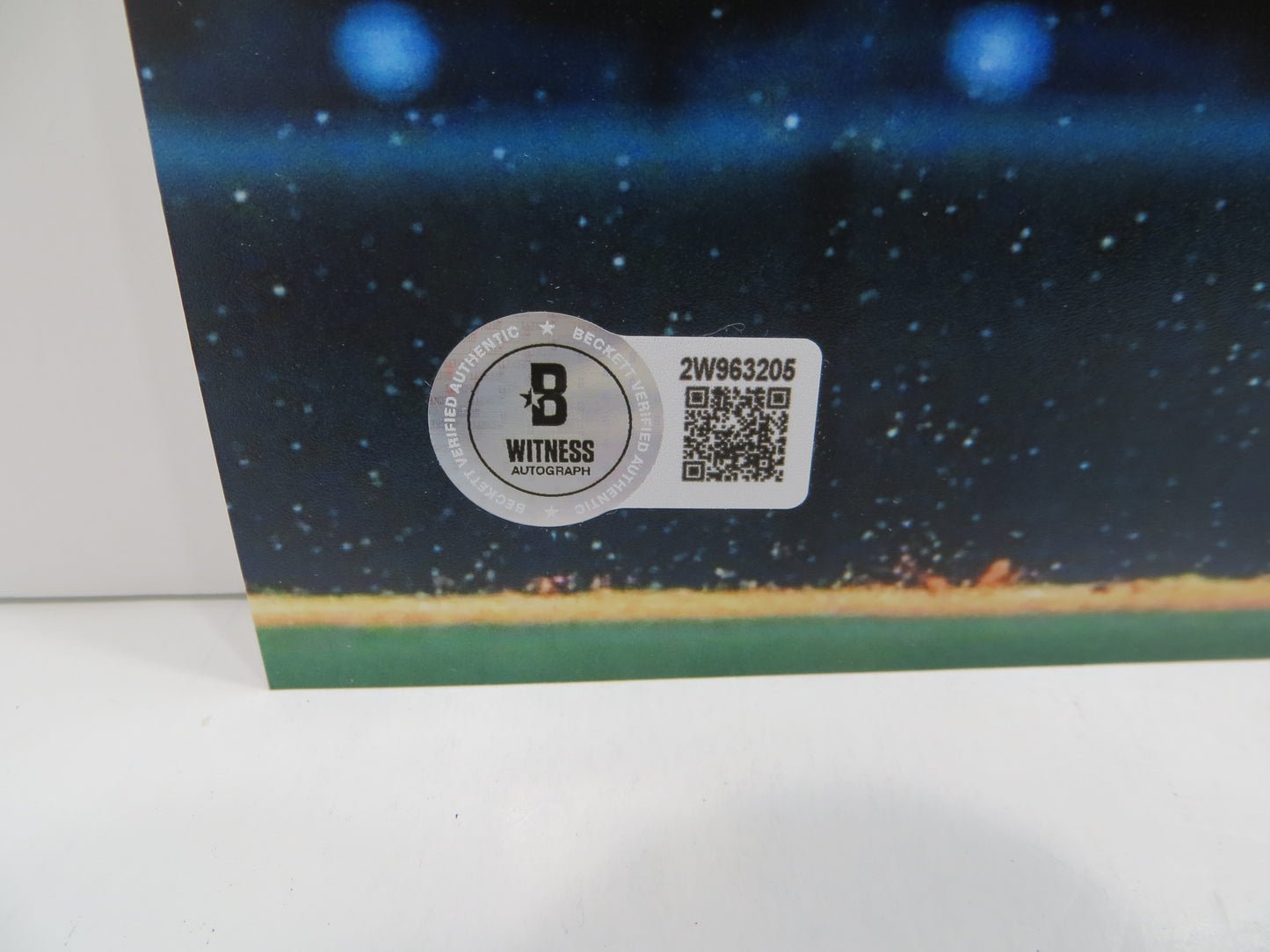 SEBASTIAN WALCOTT TEXAS RANGERS SIGNED 8X10 PHOTO BAS COA