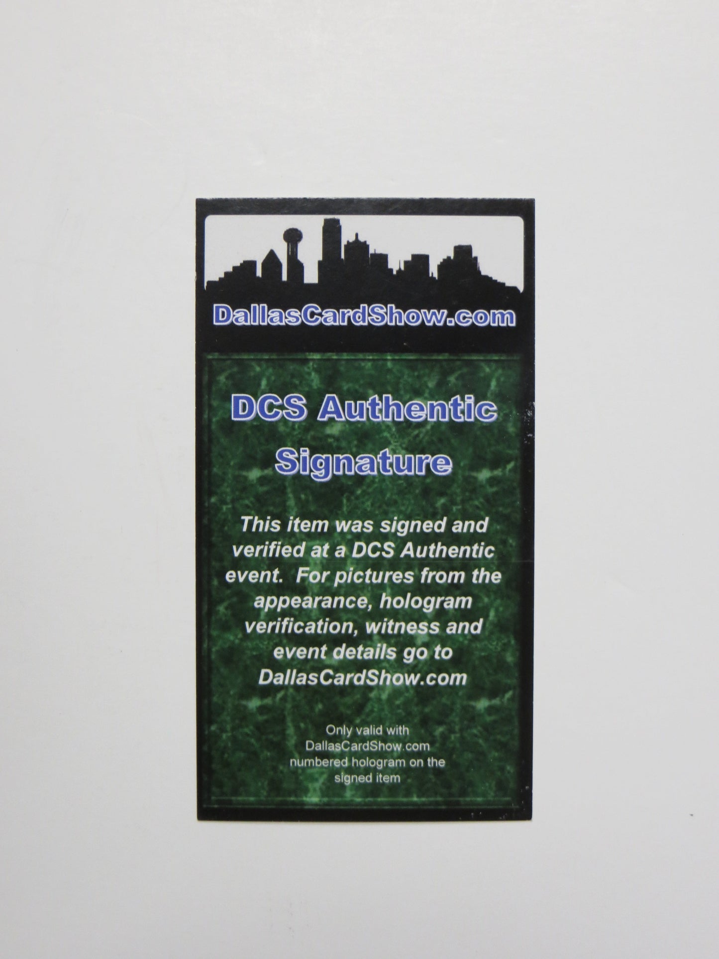 Antonio TATU Pecorari SIGNED 8x10 DALLAS SIDEKICKS "#9" PHOTO DCS Authentic COA