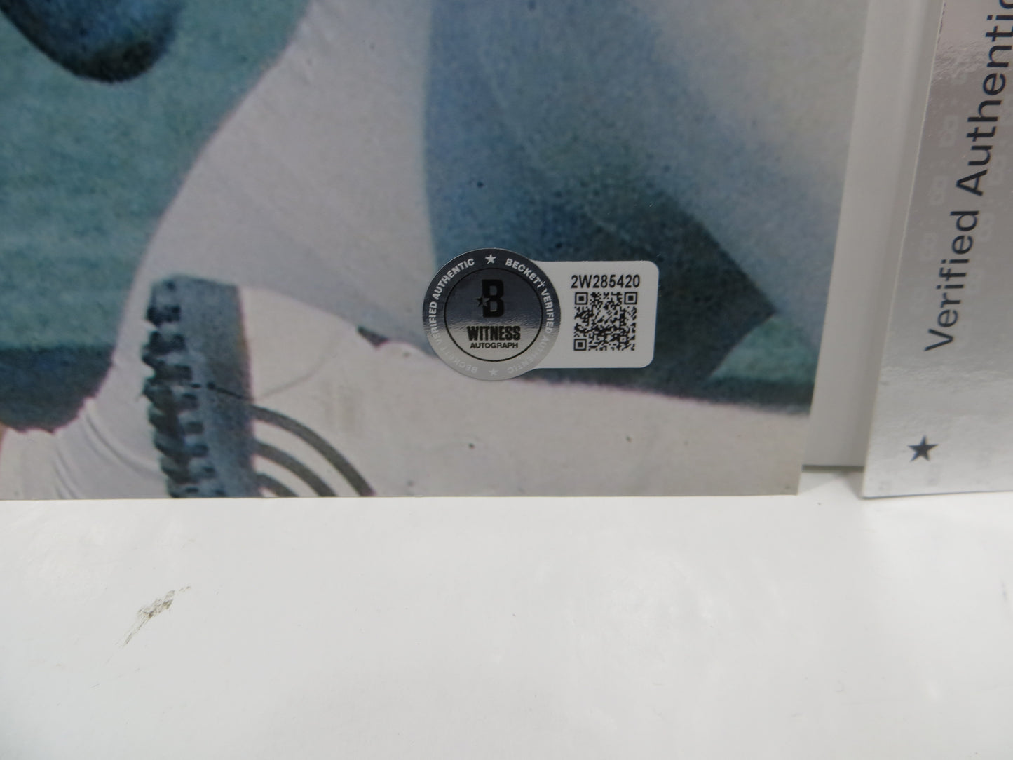 EARL CAMPBELL Texas Longhorns SIGNED 16x20 PHOTO w/HT 77 Houston Oilers BAS