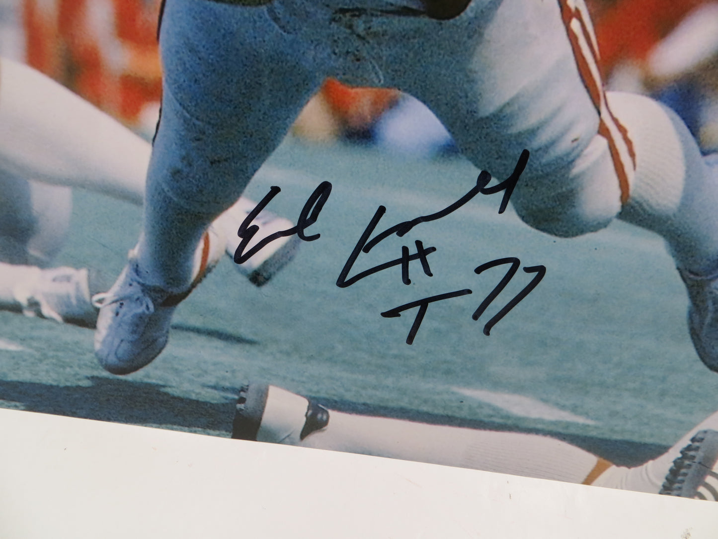 EARL CAMPBELL Texas Longhorns SIGNED 16x20 PHOTO w/HT 77 Houston Oilers BAS