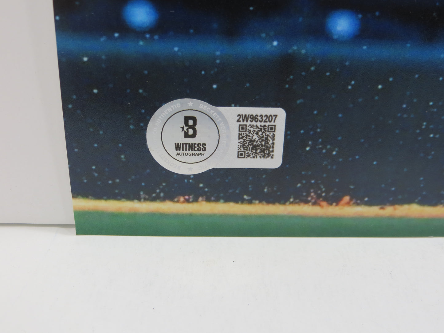 SEBASTIAN WALCOTT TEXAS RANGERS SIGNED 8X10 PHOTO BAS COA