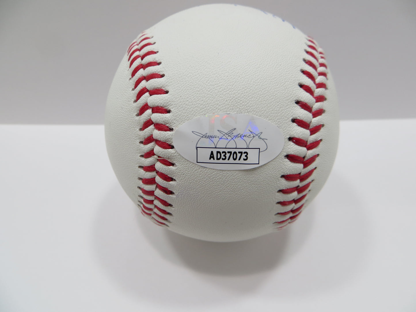 DAVID & DAN MANTLE SONS of MICKEY SIGNED BASEBALL w/Who'sYourDaddy! Yankees JSA