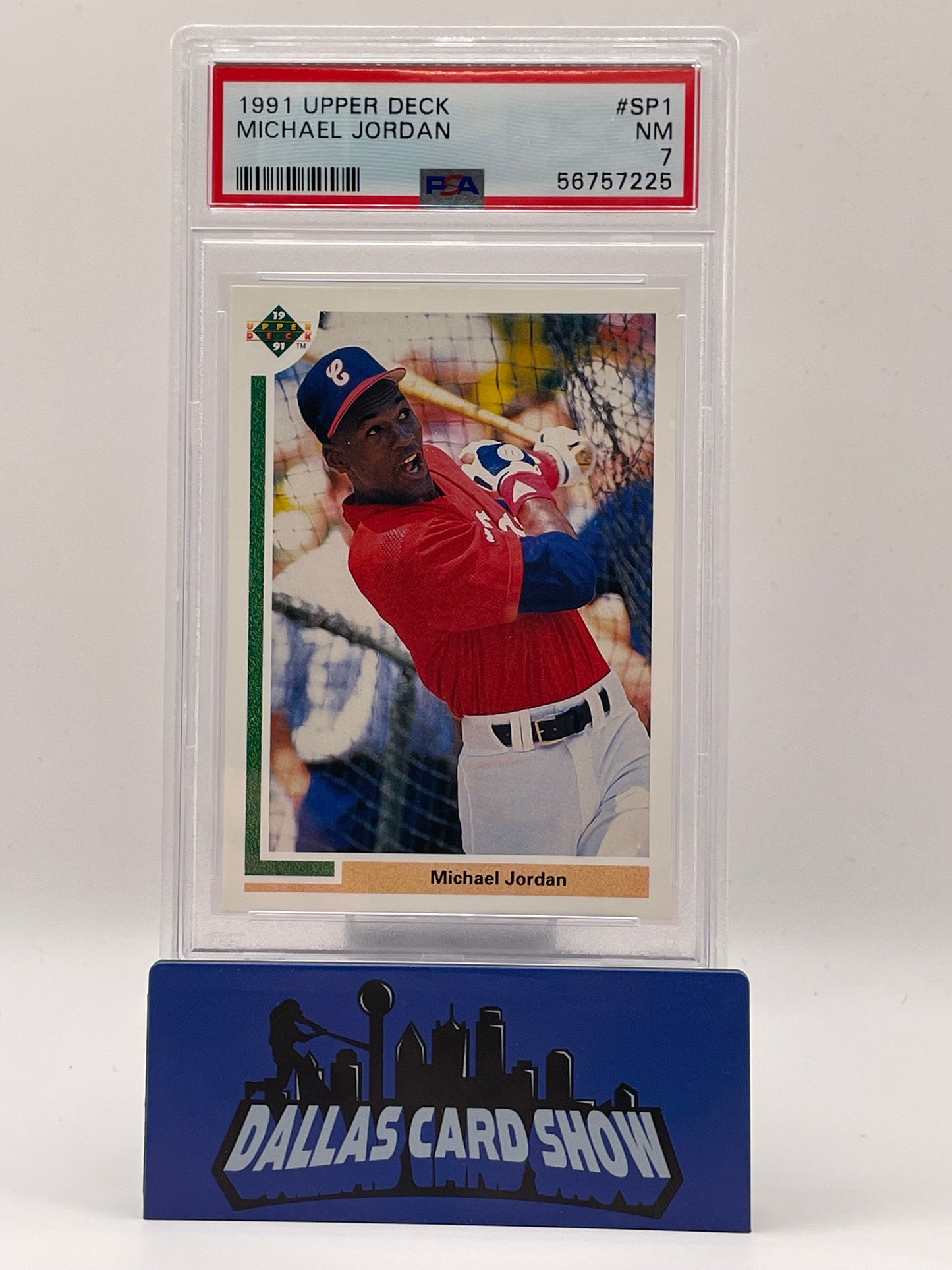 1991 Upper Deck #SP1 Michael Jordan PSA 7