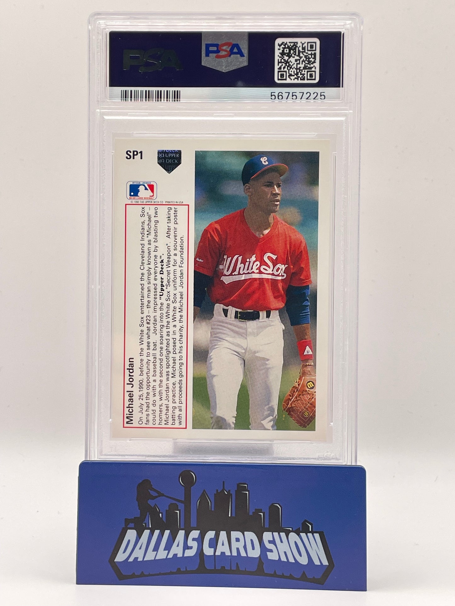 1991 Upper Deck #SP1 Michael Jordan PSA 7