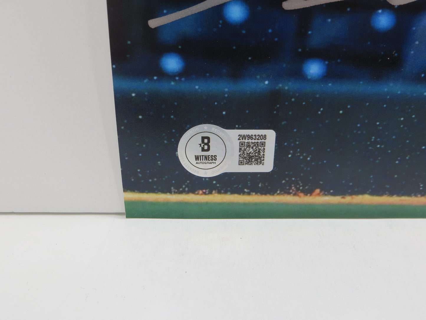 SEBASTIAN WALCOTT TEXAS RANGERS SIGNED 8X10 PHOTO BAS COA